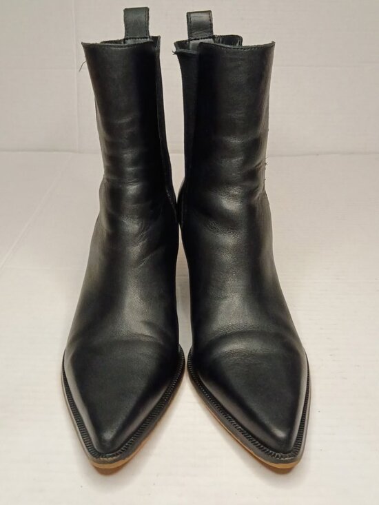 Dolce Vita Shoes - Dolce Vita Shadie Black Leather Pointed Toe Chelsea Boots Women's Size 7.5